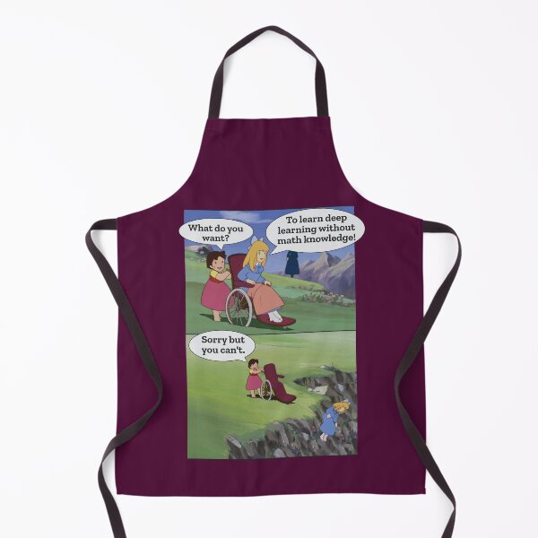 Deep learning without math knowledge Apron