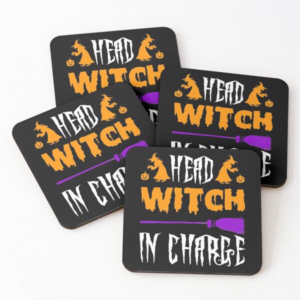 Item preview, Head Witch In Charge Funny quote about witch halloween 2020 designed and sold by khalidelk.