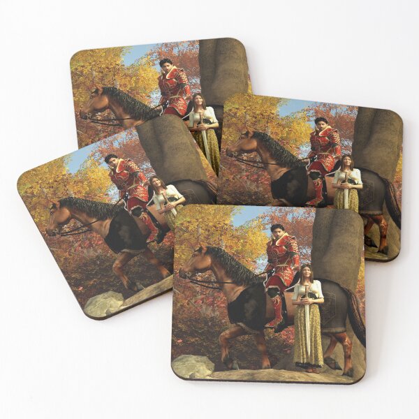 Item preview, Red Knight and Lady designed and sold by Daniel Eskridge.