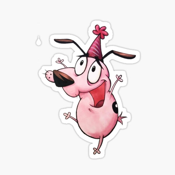 Party Courage Sticker