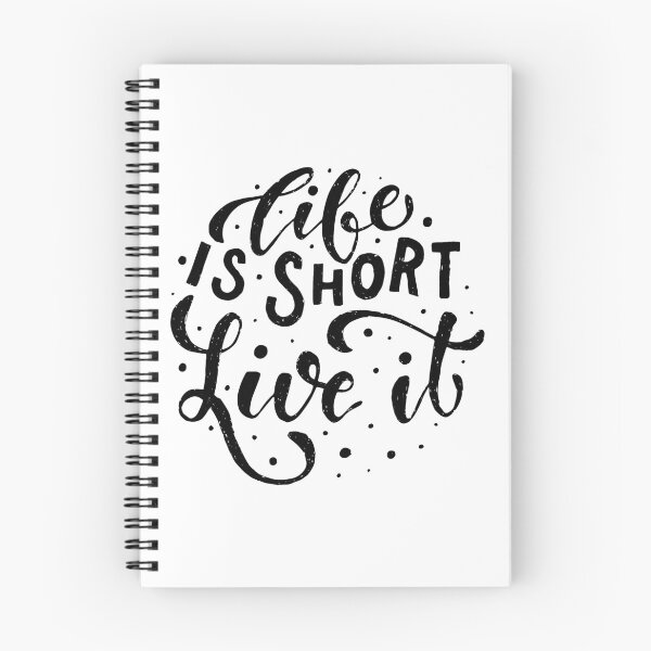 Item preview, Life is short, live it! designed and sold by PeterSS.