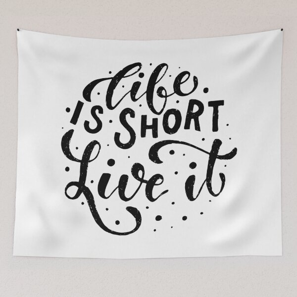 Item preview, Life is short, live it! designed and sold by PeterSS.
