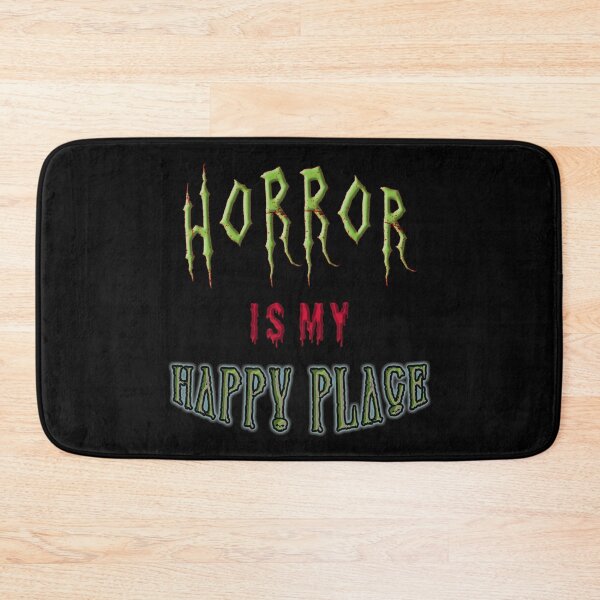 Item preview, Horror Is My Happy Place! | Happy Horror Zombie Halloween Spooky Horror Holiday Humor Ideas TM11 designed and sold by triciakitty.