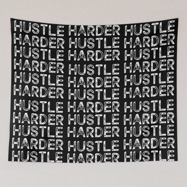 Item preview, Hustle Harder designed and sold by Teamworkdream.