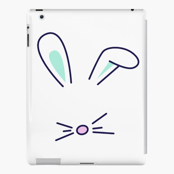 Cute Bunny Ipad Case Skin By Lukeprins Redbubble - bunny cute piggy character skin roblox bunny laptop schutzhulle teepublic de