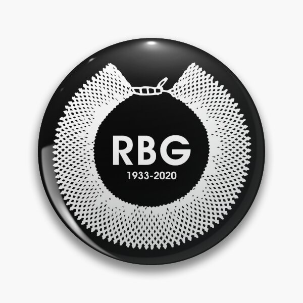 Item preview, RBG Ruth Bader Ginsburg Memorial Design Lace Collar designed and sold by BobbyWest1965.