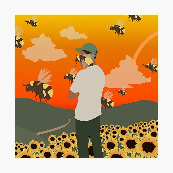 Flower Boy Photographic Print
