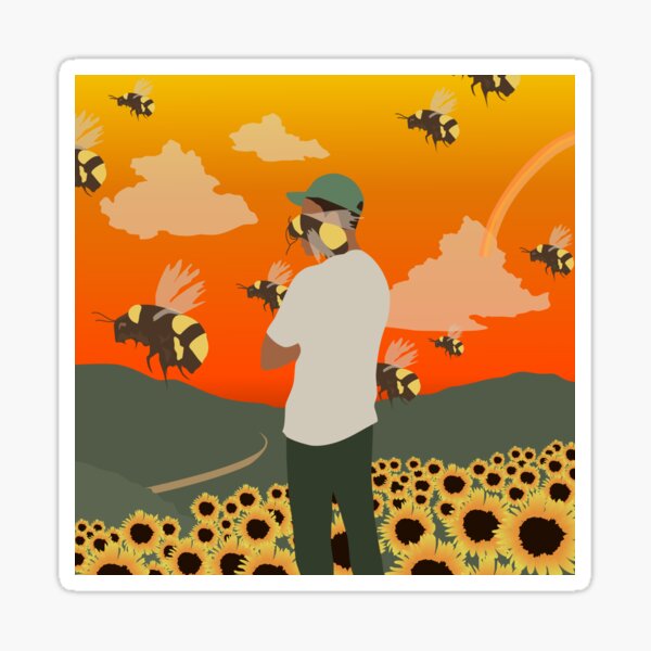 Flower Boy Sticker