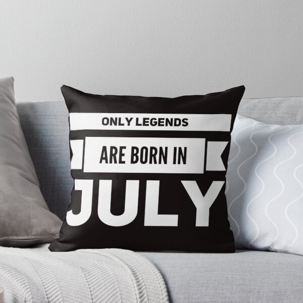 Item preview, Only Legends Are Born In July designed and sold by Mamibo.