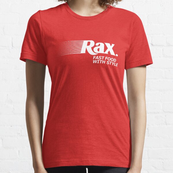 Rax Restaurant Design | 80s and 90s Defunct Restaurant Essential T-Shirt