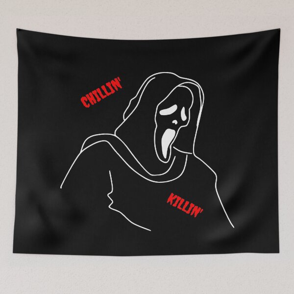 Item preview, Scary movie and scream reaper whats up designed and sold by Printd.