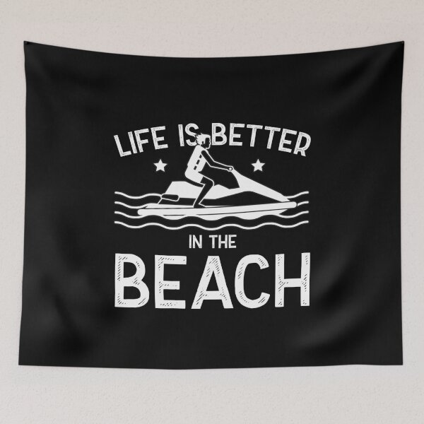 Item preview, Life on the beach is better A personal gift designed and sold by Nessshirts.