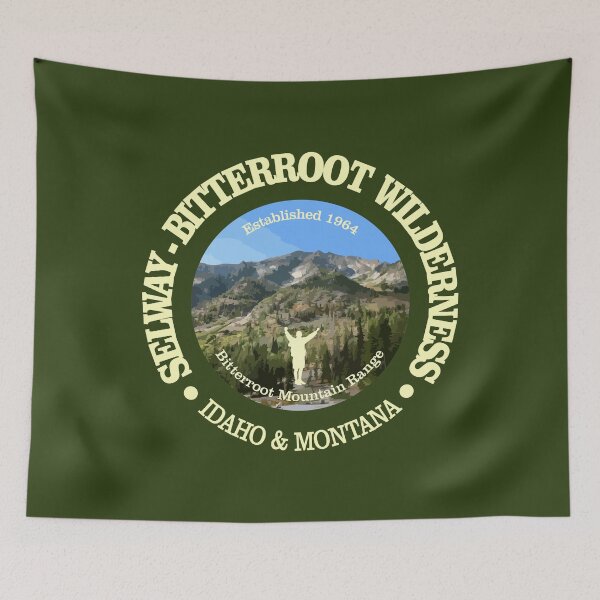 Item preview, Selway-Bitterroot Wilderness (WA) designed and sold by curranmorgan.