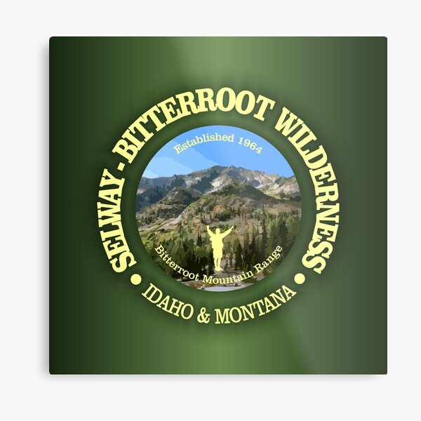 Item preview, Selway-Bitterroot Wilderness (WA) designed and sold by curranmorgan.