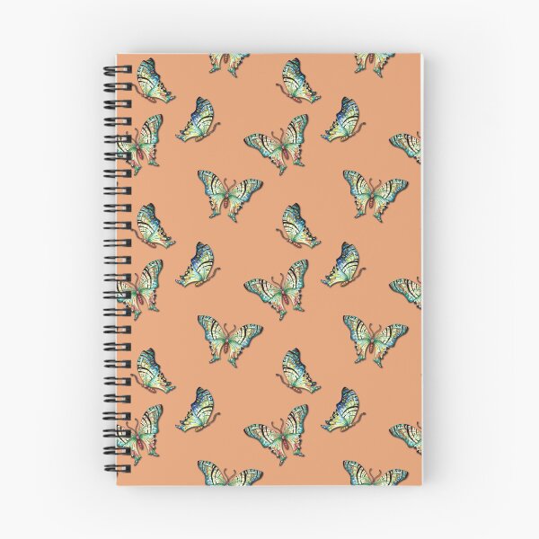 Item preview, Watercolor Butterflies on Coral designed and sold by Sharon Schwalbe.