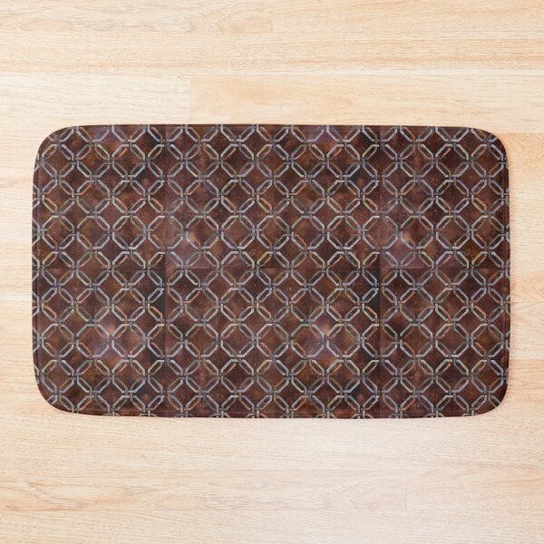 Item preview, Lattice Pattern on Brown designed and sold by Lynnea Washburn.