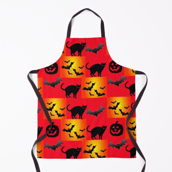 Item preview, Bats, Cats and Pumpkins Heads Pattern // Halloween Classic Symbols // Happy Halloween // Trick or Treat 2020  designed and sold by BLOOMY trends.
