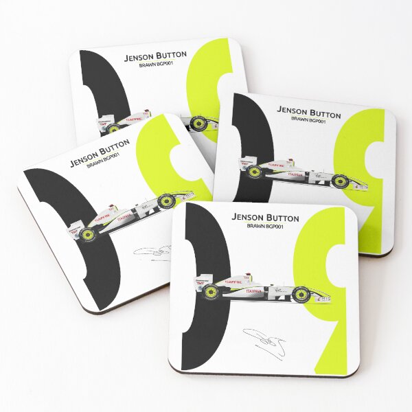 Item preview, Jenson Button - Brawn BGP001 09 designed and sold by JageOwen.