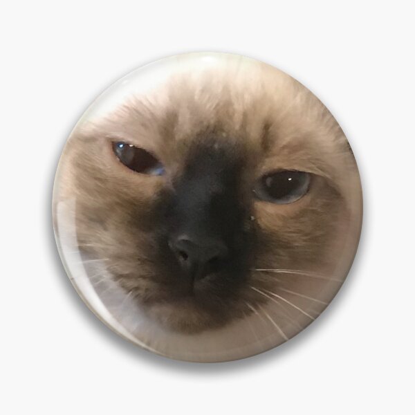 Item preview, Cat Face PIN!  designed and sold by Kyle Morgan.