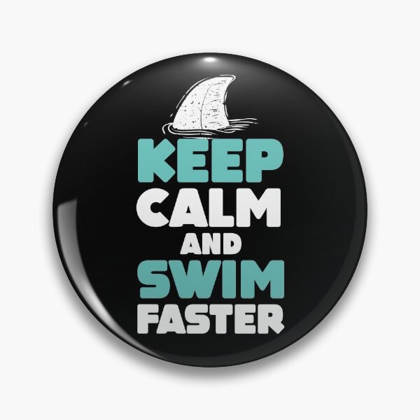 Item preview, Gift Idea Keep Calm And Swim Faster designed and sold by Nessshirts.