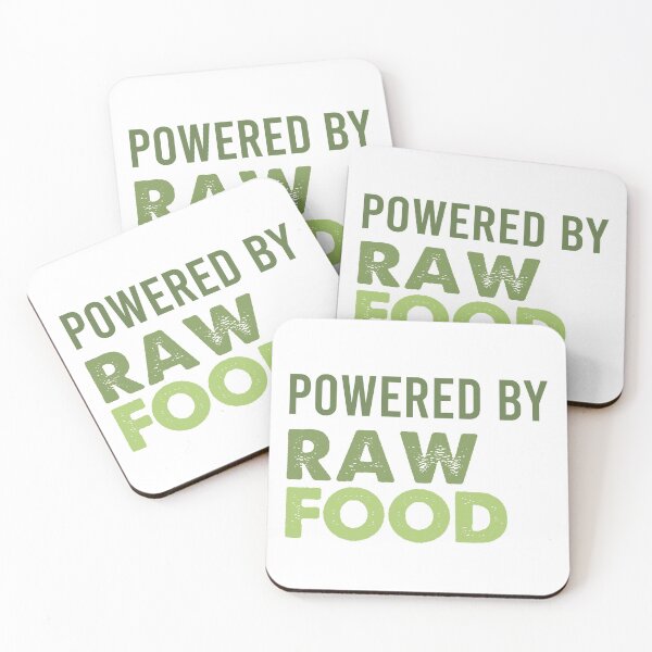 Aperçu de l'œuvre Propulsé par Raw Food créée et vendue par VeganWomenRock.