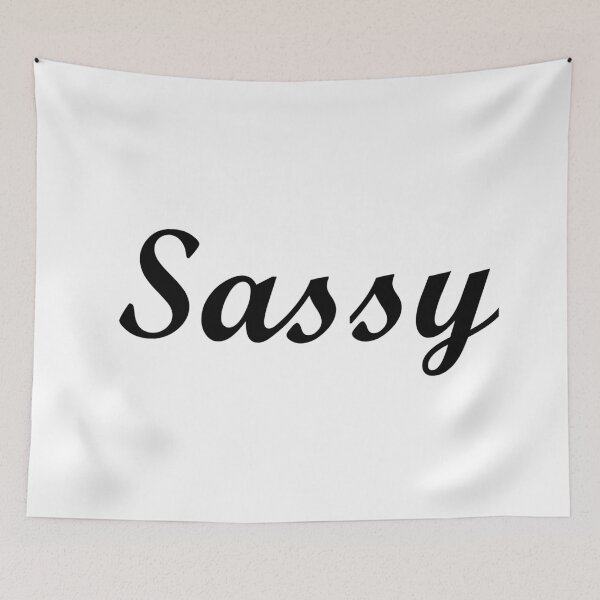 Item preview, Sassy designed and sold by ThingsByJoy.