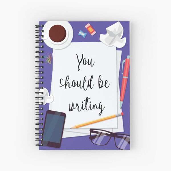 Item preview, You Should Be Writing -- Funny Office Art Print designed and sold by statsandcats.