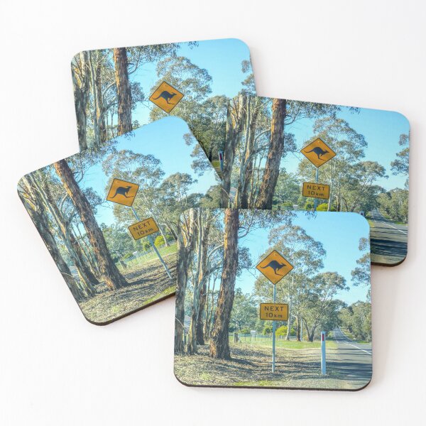 Item preview, Kangaroo Caution from Bendigo to Heathcote designed and sold by Steven Jodoin.