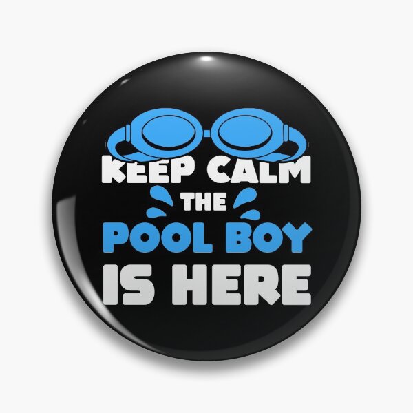 Item preview, Swimming Keep Calm The Pool Boy is here designed and sold by Nessshirts.