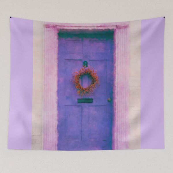 Item preview, Purple Door Number 8 designed and sold by Ollivrosa.