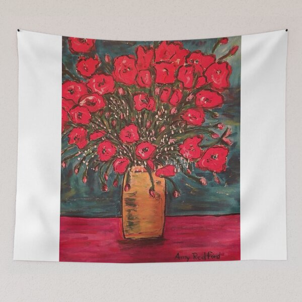 Artikelvorschau, Rote Mohnblumen entworfen und verkauft von amyredfordart.