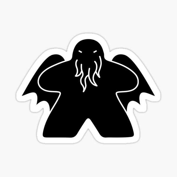 Meeple Butt Sticker