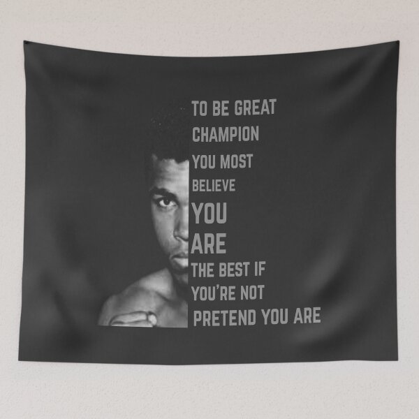 Item preview, Mohamed Ali To Be A Great Champion You Most Believe  designed and sold by AYACHI90.