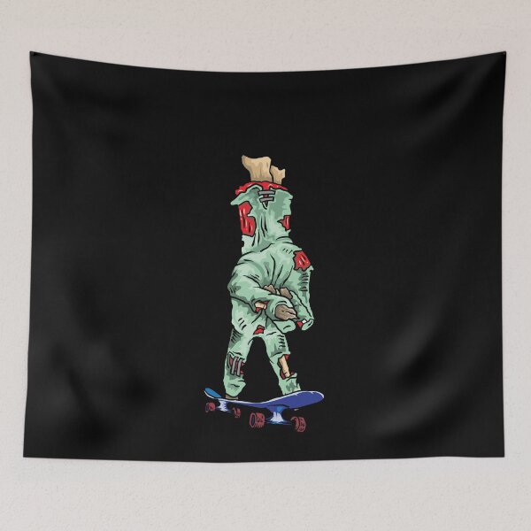 Item preview, Zombie Skater In Halloween With Skateboard designed and sold by AxzoGerman.