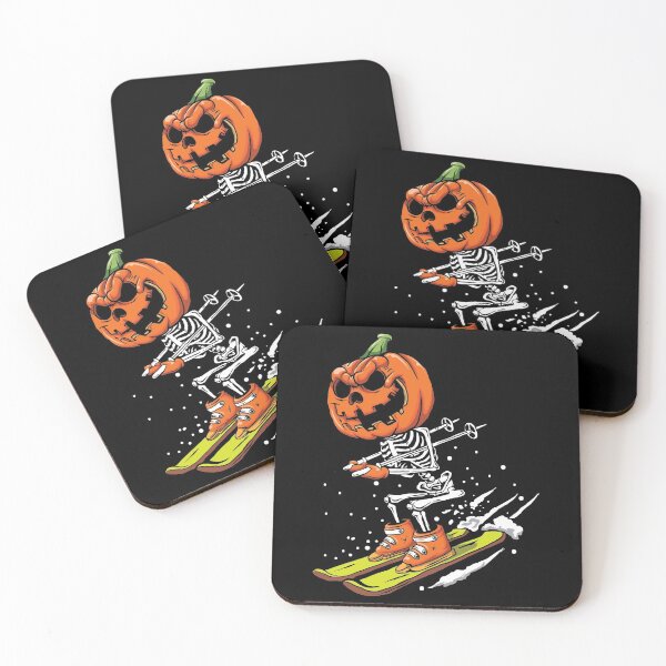 Item preview, Ski Holiday Halloween Pumpkin designed and sold by AxzoGerman.