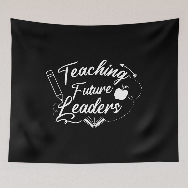 Item preview, teaching future leaders funny teachers gift ideas designed and sold by Tshirty10.