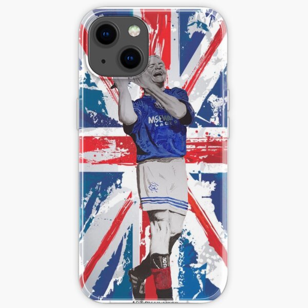 Paul Gascoigne image by Paul Hunter ARTBYHUNTER iPhone Soft Case
