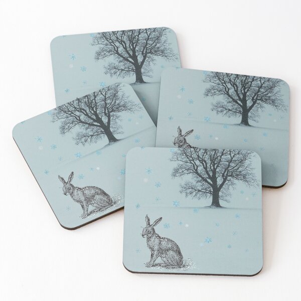 Item preview, Hare in Winter designed and sold by ZeeDigitalArt.