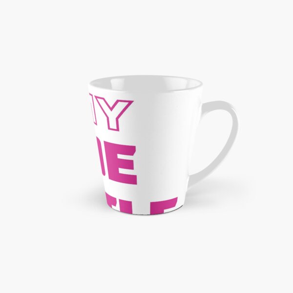 My 9-5 Is My Side Hustle Pink Tall Mug