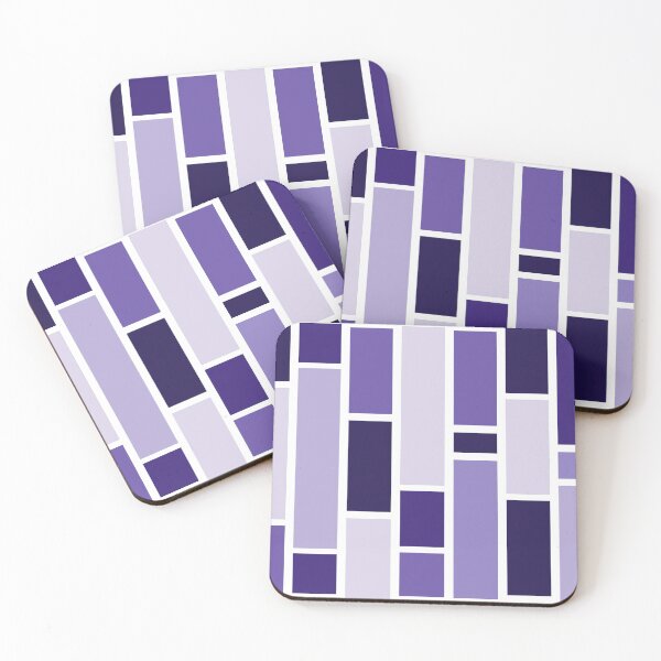 Item preview, Purple Vertical Rectangles (Varied) designed and sold by shahramroj.