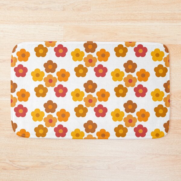 Item preview, Bib Flower of Bib Flowers in Fall Colors on White designed and sold by CottoVerdi.