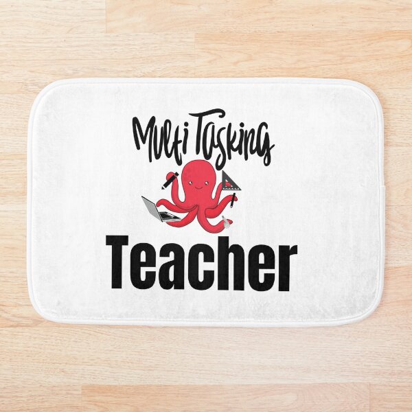Item preview, Multitasking Octopus Teacher designed and sold by Achidesign.
