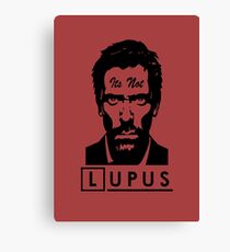 Its not lupus Canvas Print