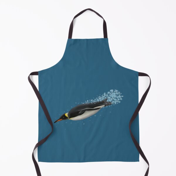 Item preview, Emperor Penguin Diving and Swimming in Water designed and sold by troyanthonyart.