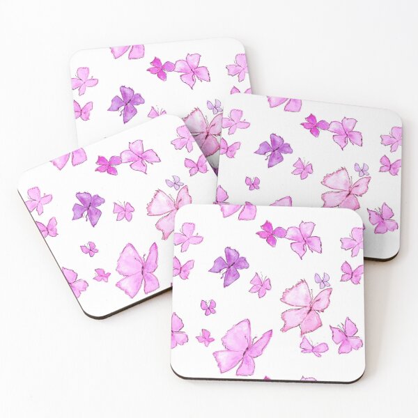 Item preview, Pink Butterflies by SheepIncognito designed and sold by sheepincognito.