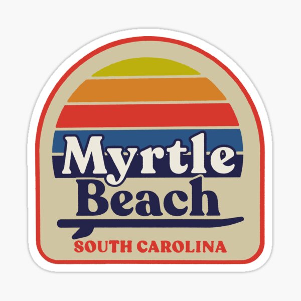 Myrtle Beach South Carolina Decal Sticker