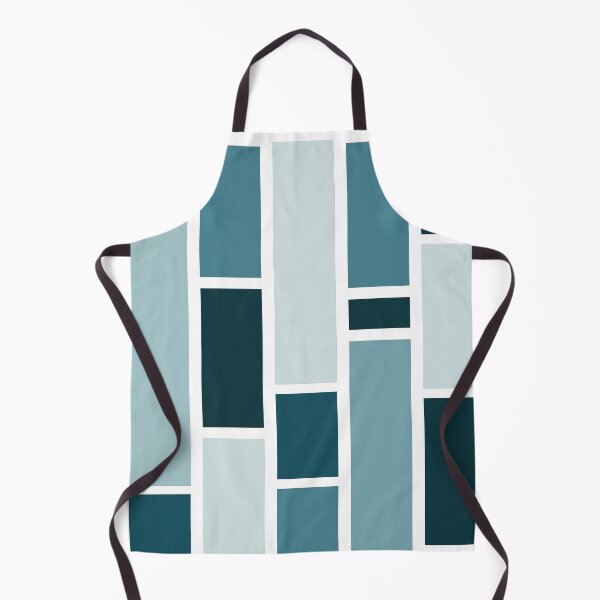 Item preview, Cyan Vertical Rectangles (Varied) designed and sold by shahramroj.