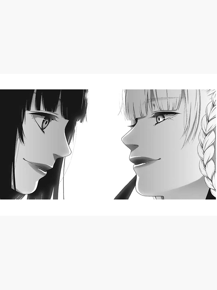 Vinilo para portátil «Kakegurui - Yumeko Jabami and Kirari Momobami» de  SpookyStore21 | Redbubble