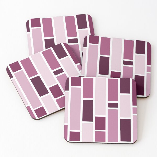 Item preview, Magenta Vertical Rectangles (Varied) designed and sold by shahramroj.