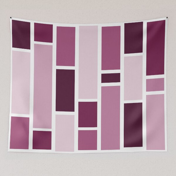 Item preview, Magenta Vertical Rectangles (Varied) designed and sold by shahramroj.